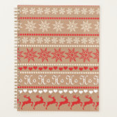 Populair kerstpatroon planner (Voorkant)
