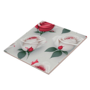 Populair  Liefde Roos Collectie Tegeltje