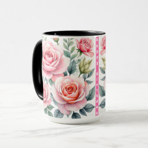 Populair Luxe Roze Rozen Mooie Collectie Mok