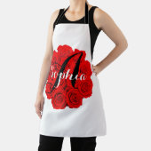Populair Meisje Namen Verrassing Gift Roze Rozen Schort (Insitu)