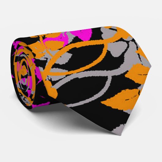 Populair modern stropdas (Opgerold)