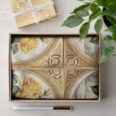 Populair mooi geel rose Collectie Tissuepapier (Geschenk)