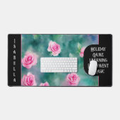 Populair mooi Waterverf roze rozen Collectie Bureaumat (Keyboard & Muis)