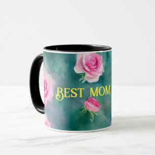 Populair mooi Waterverf roze rozen Collectie Mok
