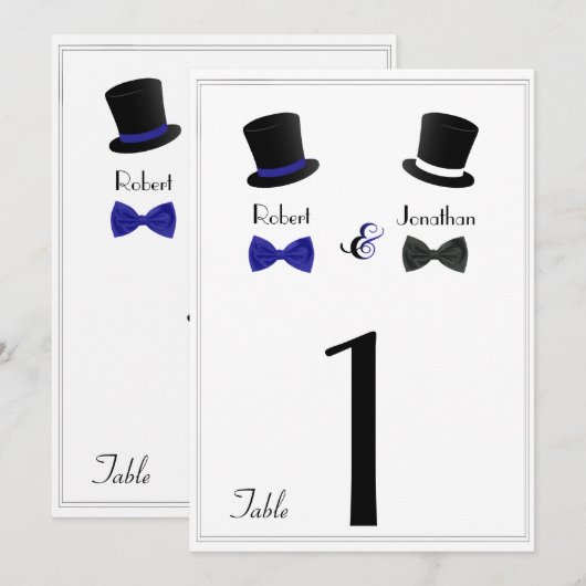 Populair nummer van de blauwe homepage van Stropda Kaart (Voorkant / Achterkant)