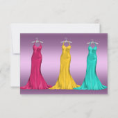 Populair Paars Vrijgezellenfeest Kaart (Achterkant)