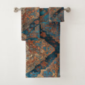 Populair Perzisch Mooi Oud Patroon Collectie Bad Handdoek (Insitu)