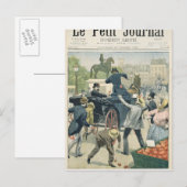 Populair protest tegen Joseph Reinach Briefkaart (Voorkant / Achterkant)