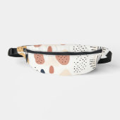 Populair Retro Boho Abstract Collectie Heuptasje (Voorkant)