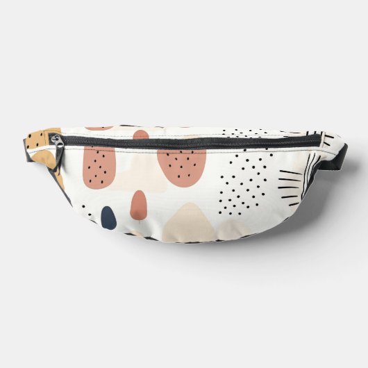 Populair Retro Boho Abstract Collectie Heuptasje (Liggend)