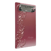 Populair Roos Gold  ontwerp Mini Klembord (Schuin)