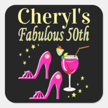 POPULAIR ROZE 50E VERJAARDAG DIVA DESIGN