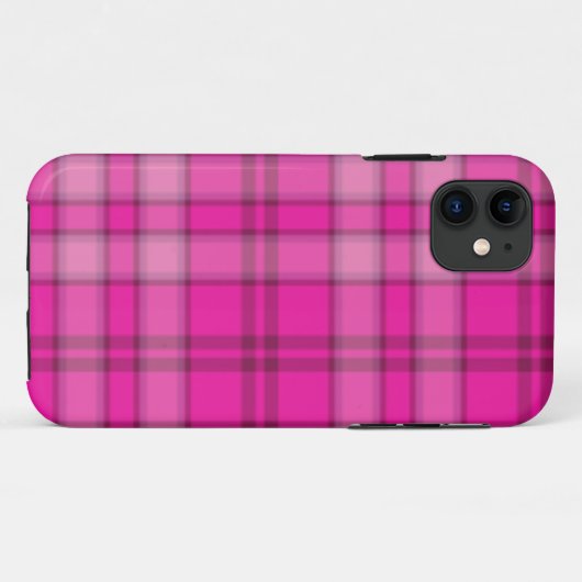 Populair roze speldenband Case-Mate iPhone case (Achterkant (horizontaal))