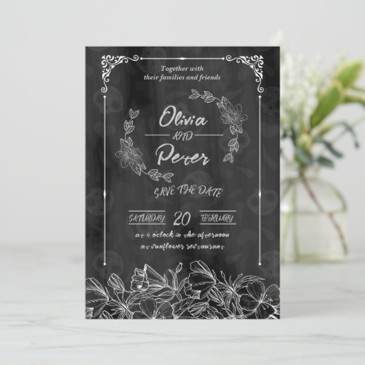 Populair sparen de Kaarten van de Datum (Staand voorkant)