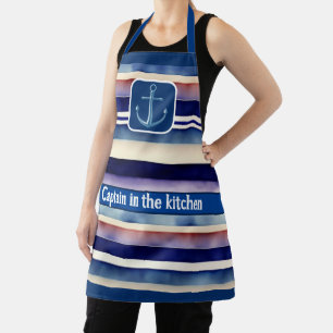 Populair Summer Navy Blue Boat Stripes Collectie Schort