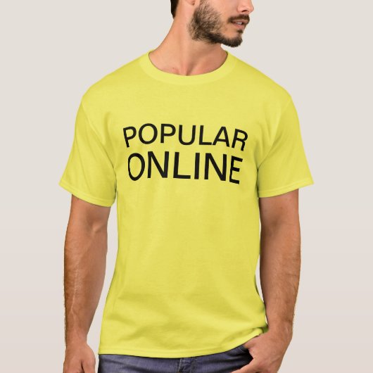 populair t-shirt (Voorkant)