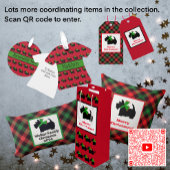 Populair Trendy Rood Groen Zwart Plaid Inpakpapier Vel