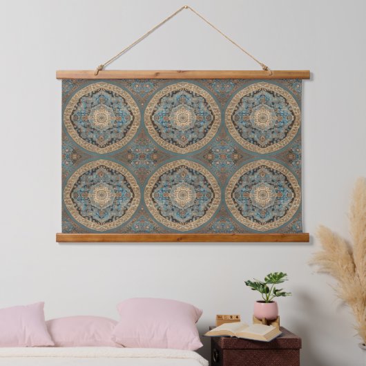 Populair Turks Mooi Oud Patroon Collectie Hangend Wandkleed (Slaapkamer)