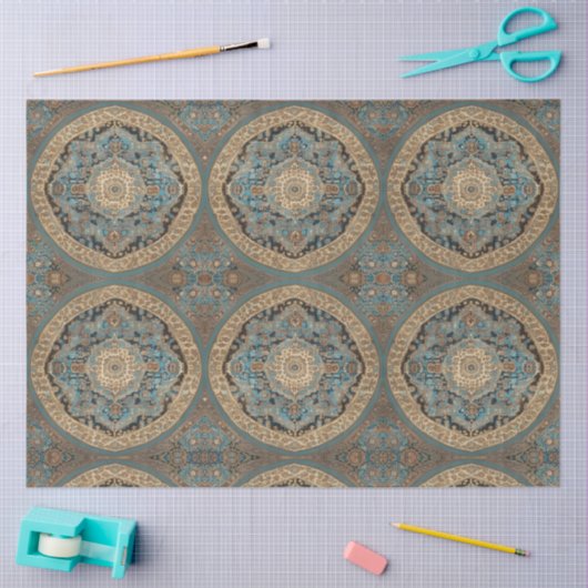 Populair Turks Mooi Oud Patroon Collectie Tissuepapier (Craft)