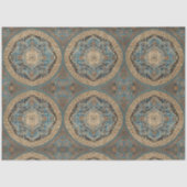 Populair Turks Mooi Oud Patroon Collectie Tissuepapier (Voorkant)