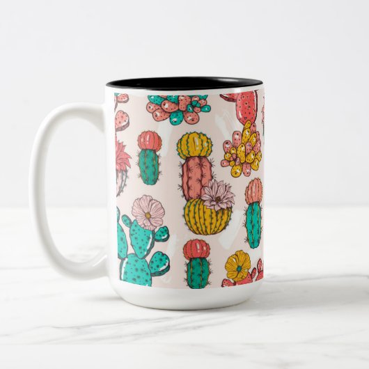 Populair Tweekleurige Koffiemok (Links)