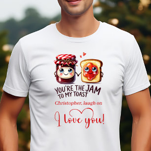 Populair Valentijnsdag Cadeau Grappig Eten Persoon T-shirt