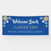 Populair! Welkom achterklasse reunion banner (Horizontaal)