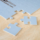 Populair witkuikenkwartet legpuzzel (Zijkant)