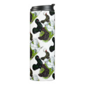 Populair witkuikenkwartet thermosbeker (Gedraaid links)