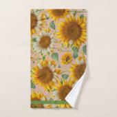 Populair zonnebloempel Collectie Bad Handdoek (Handdoek)