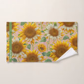 Populair zonnebloempel Collectie Bad Handdoek (Handdoek)