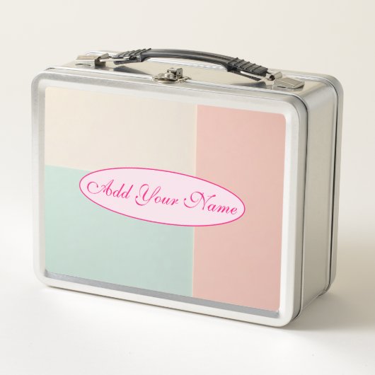 Populaire Abstracte Blush Roze Mint Collectie (Voorkant)