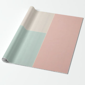 Populaire Abstracte Blush Roze Mint Collectie Cadeaupapier