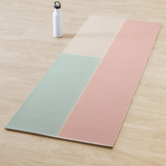 Populaire Abstracte Blush Roze Mint Collectie Yogamat