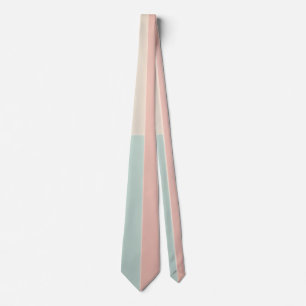 Populaire Abstracte Roze Mint Collectie Stropdas