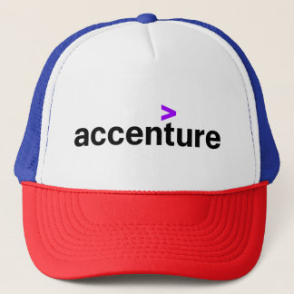Populaire Accenture Logo Trucker Pet