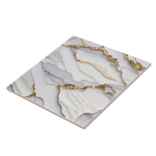 Populaire Agaat Marmer Wit Goud Collectie Tegeltje