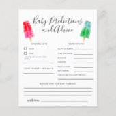 Populaire Baby voorspellingen en advies Kaart (Voorkant)