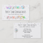 *~* Populaire ballonnen de Planner van de Gebeurte Visitekaartje (Voorkant / Achterkant)