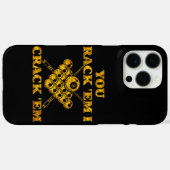 Populaire Biljart Quote in Bold Design Case-Mate iPhone Case (Achterkant (horizontaal))
