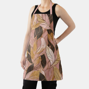 Populaire Blush Pink Gold Boho Leaves Collectie Schort