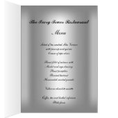 Populaire bruiloft menu (Binnen (Rechts))