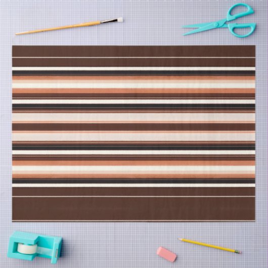 Populaire Bruin Wit Linnen Textuur Collectie Tissuepapier (Craft)