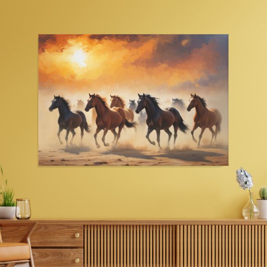 Populaire Canvas Art prints poster Tekening Decora (Insitu (Woonkamer))