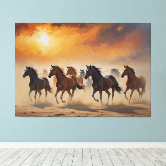 Populaire Canvas Art prints poster Tekening Decora (Insitu (Houten vloer))