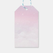 Populaire dank U Label Birthday Baby shower Cadeaulabel (Achterkant)