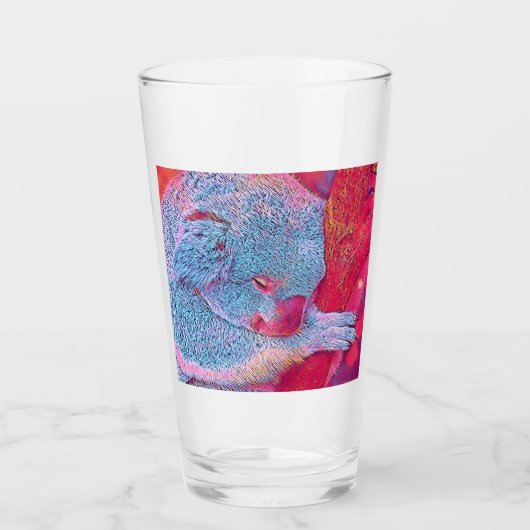 populaire dieren - Koala Glas (Voorkant)
