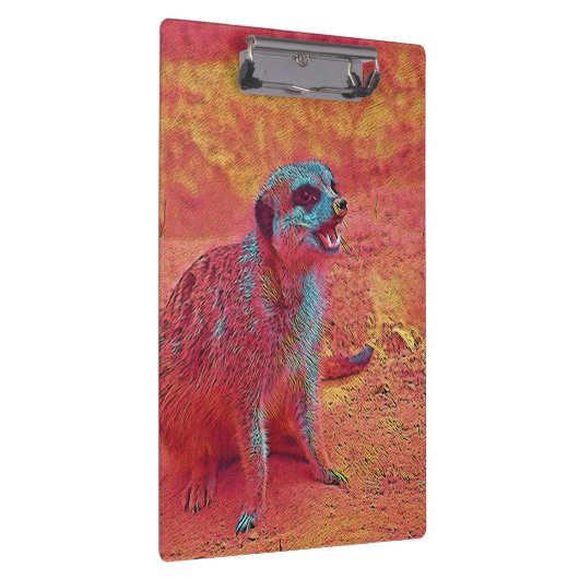 populaire dieren - Meerkat Klembord (Rechts)