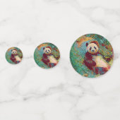 populaire dieren - Panda 1 Confetti (Voorkanten)