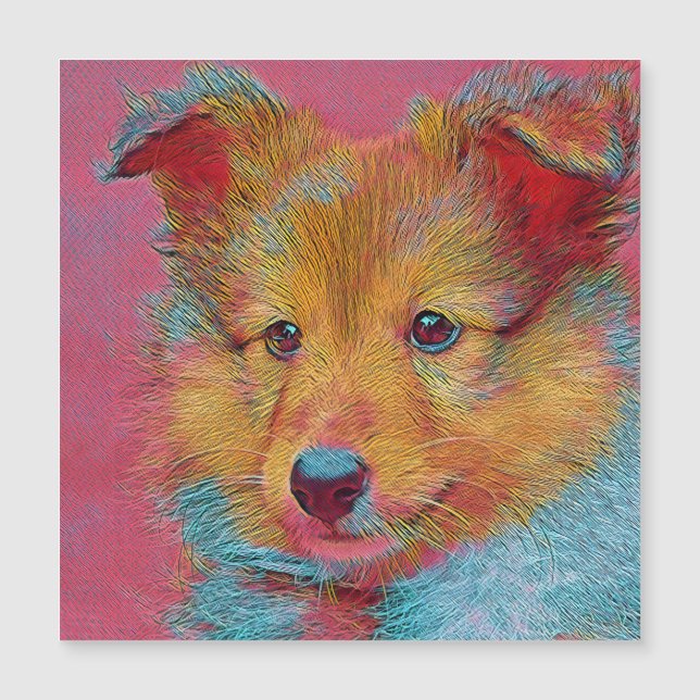 populaire dieren - puppy (Voorkant)